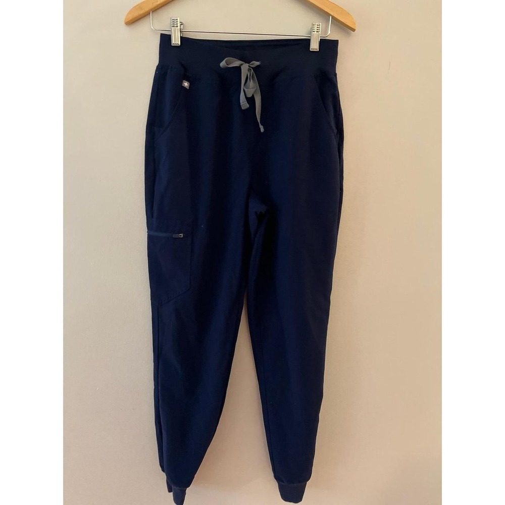 FIGS Women's Zamora Jogger Scrub Pants Navy Small